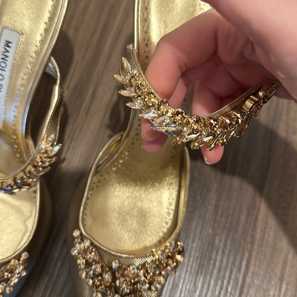 Manolo Blahnik Lurum Mules - Picture 6 of 10